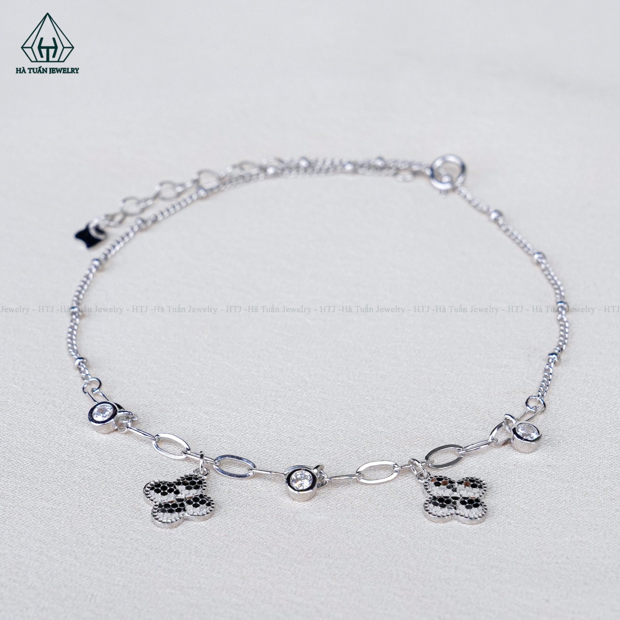  A432 Lắc chân cỏ bốn lá vảy cá 