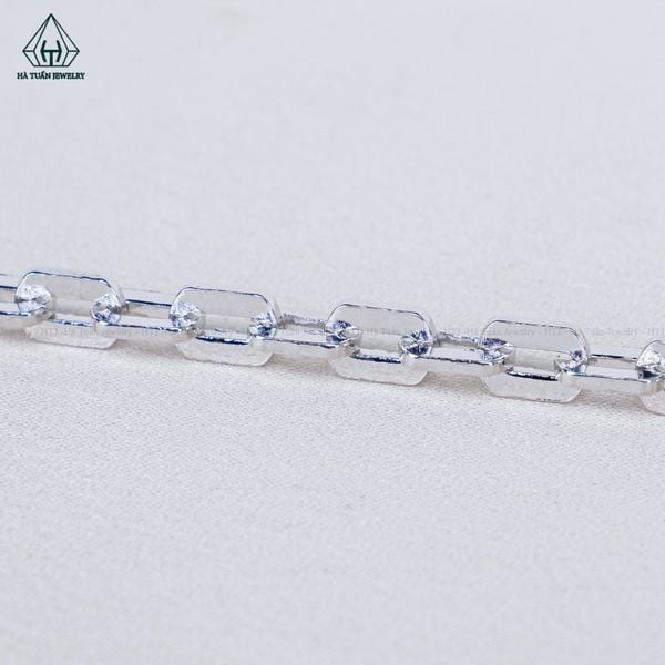  B969 Lắc tay xích chữ nhật 