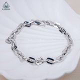  B969 Lắc tay xích chữ nhật 