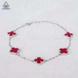  B866 Lắc tay Van đá mã não đen 