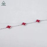  B866 Lắc tay Van đá mã não đen 