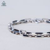  BB072 Lắc tay xích chữ nhật 