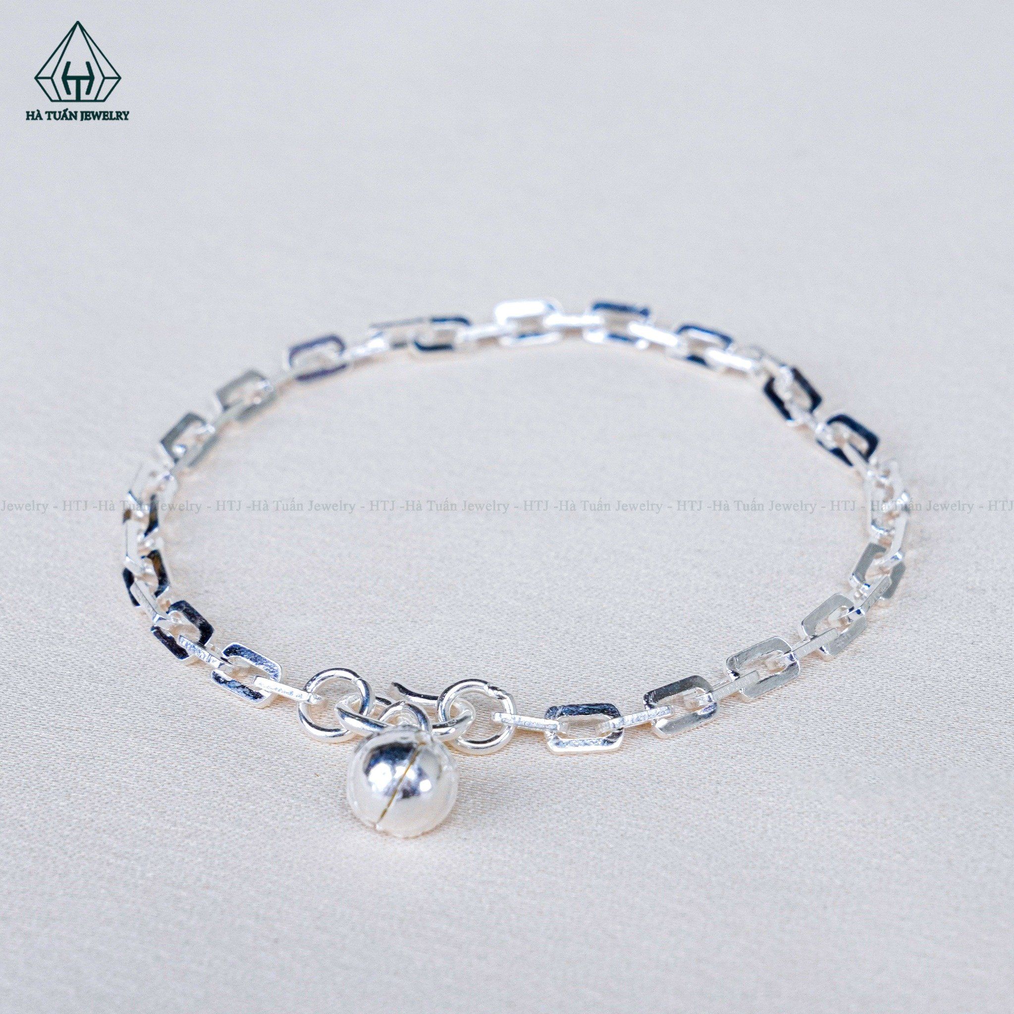  BB071 Lắc tay xích chuông bé 