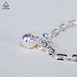  BB071 Lắc tay xích chuông bé 