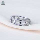  R971 Nhẫn nữ ngôi sao 