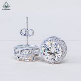  EX048 Bông tai chủ MOIS 8.1mm (không mã cạnh) 