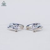  E059 Bông tai khoen đinh 