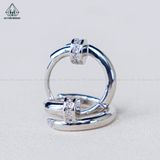  E059 Bông tai khoen đinh 