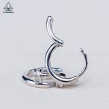  E059 Bông tai khoen đinh 