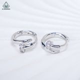  E059 Bông tai khoen đinh 