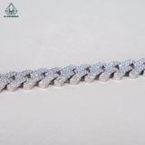  B979 11mm Lắc tay Cuban đá CZ 