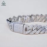  B979 11mm Lắc tay Cuban đá CZ 