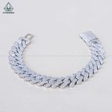  B979 11mm Lắc tay Cuban đá CZ 