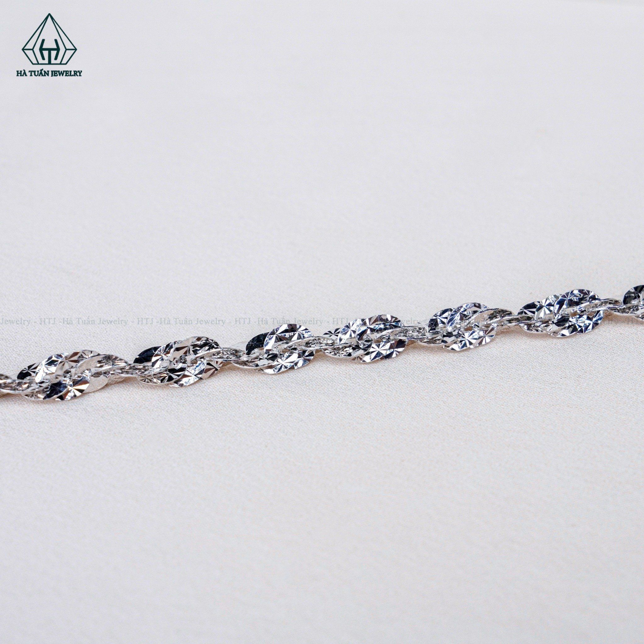  B980 6mm Lắc tay xoắn tròn móc máy 