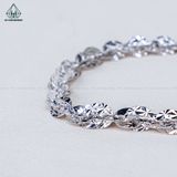  B980 6mm Lắc tay xoắn tròn móc máy 