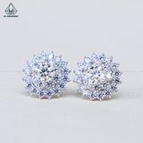  EX458 4.5mm Bông tai hoa 