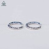  E055 Bông tai khoen móc máy 