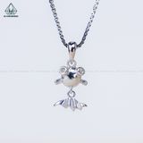  P360 Mặt dây chuyền con cá 