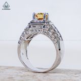  RMX104 7.2mm Nhẫn nam viền tròn 