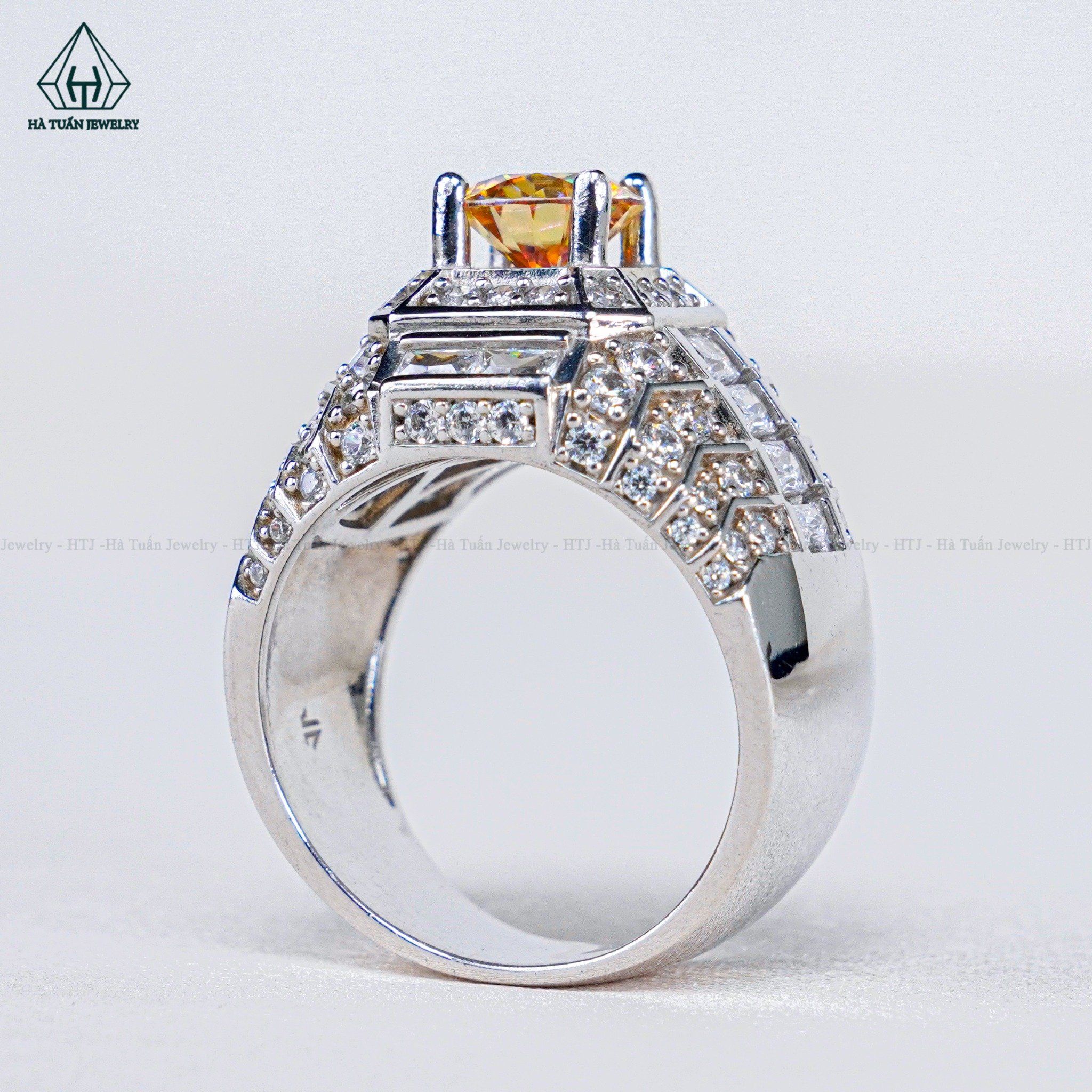  RMX104 7.2mm Nhẫn nam viền tròn 