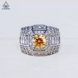  RMX104 7.2mm Nhẫn nam viền tròn 