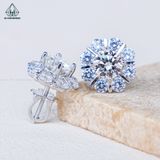  EX464 6mm Bông tai 8 cánh 