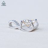  PX248 8mm Mặt dây chuyền chủ Mois (không mã cạnh) 