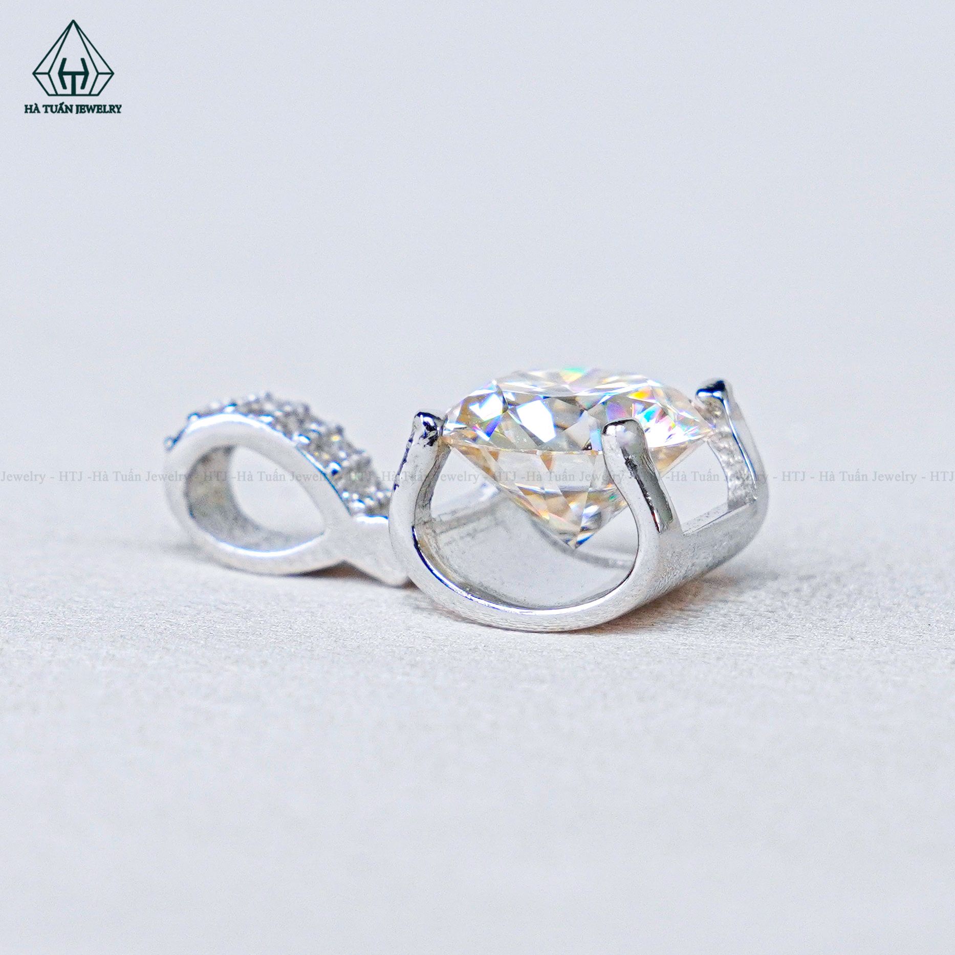  PX248 8mm Mặt dây chuyền chủ Mois (không mã cạnh) 