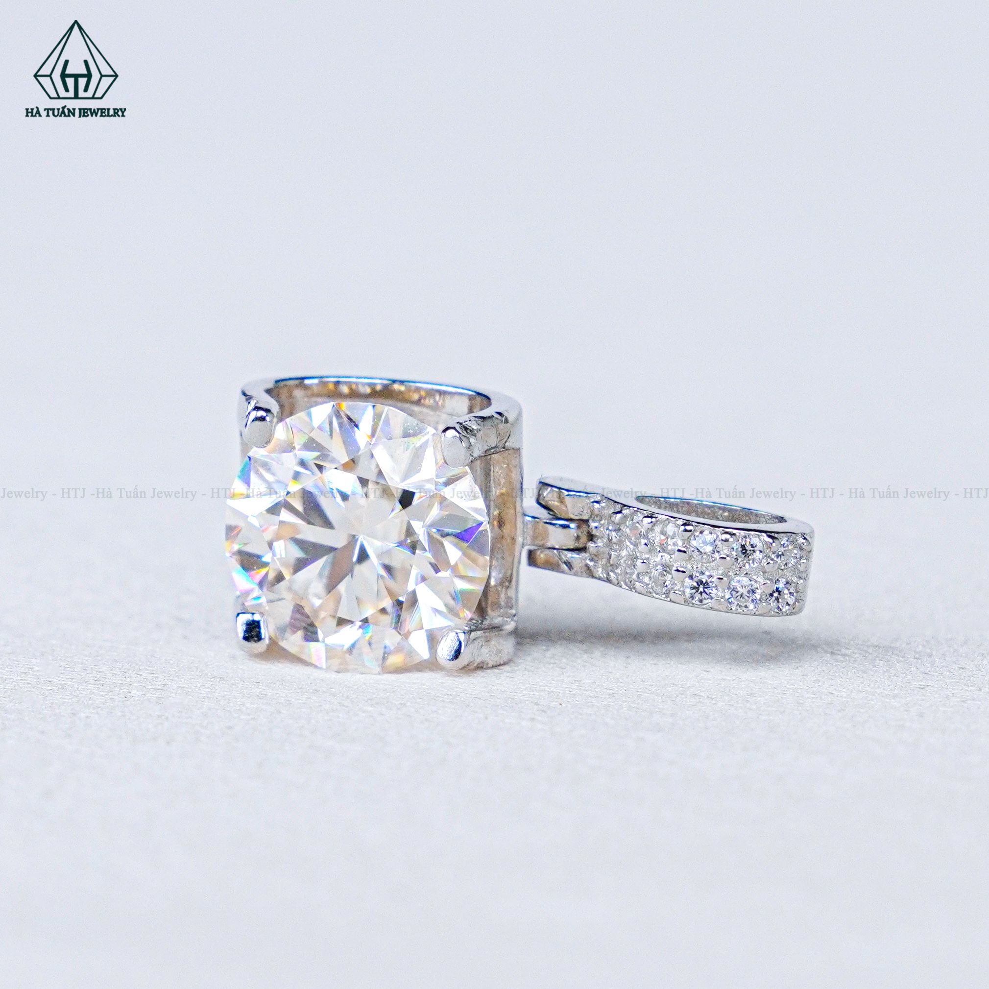  PX248 8mm Mặt dây chuyền chủ Mois (không mã cạnh) 