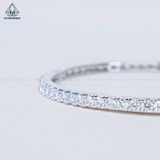  B957 Vòng tay full đá cz 2.5mm 