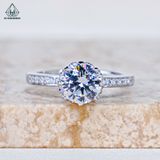  RX539 Nhẫn nữ nữ 8 chấu 