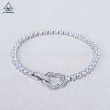  B989 Lắc tay hoa móc khoá 