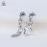  B990 Lắc tay hồ ly trắng 