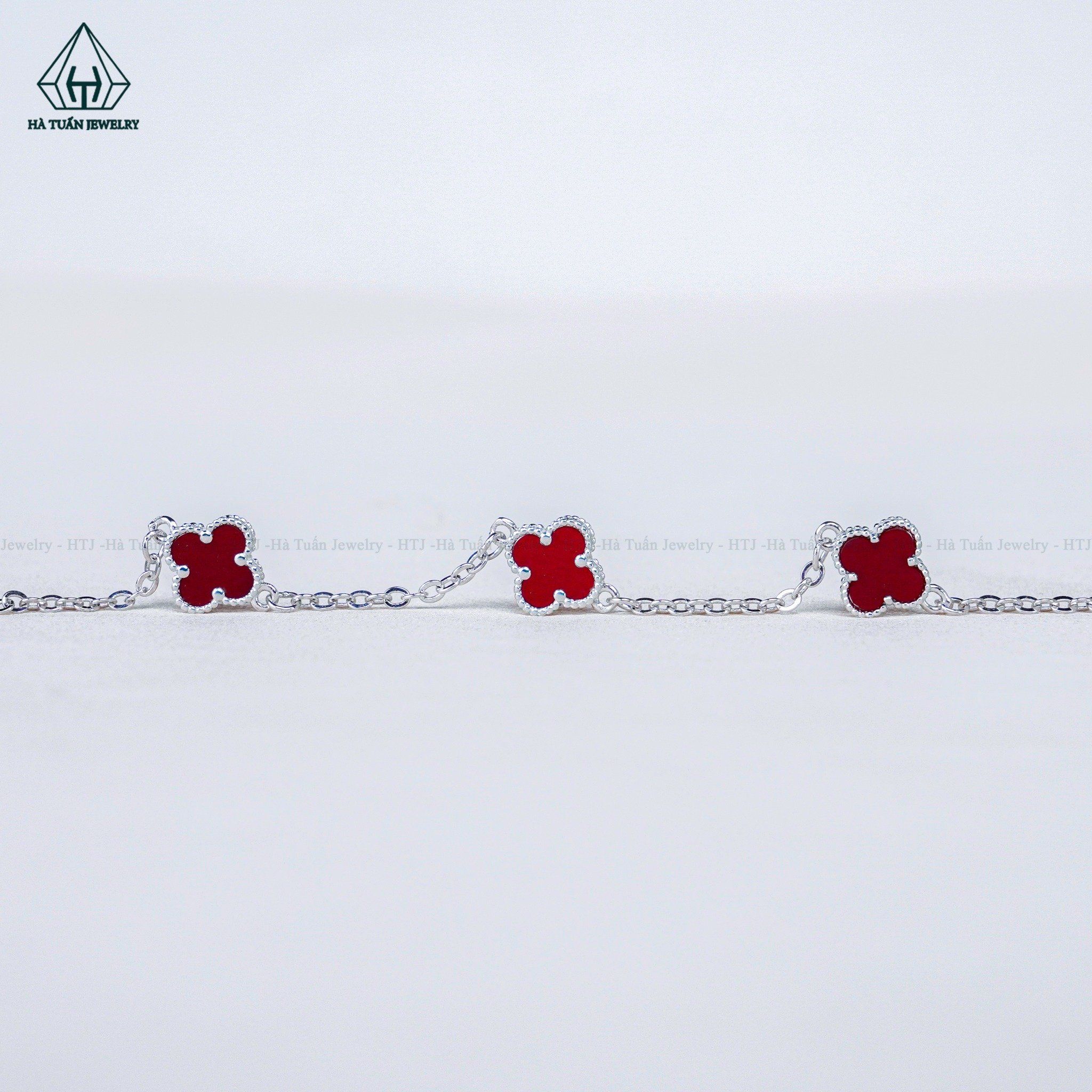  B991 7mm Lắc tay VAN đỏ 