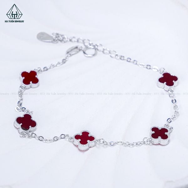  B991 7mm Lắc tay VAN đỏ 