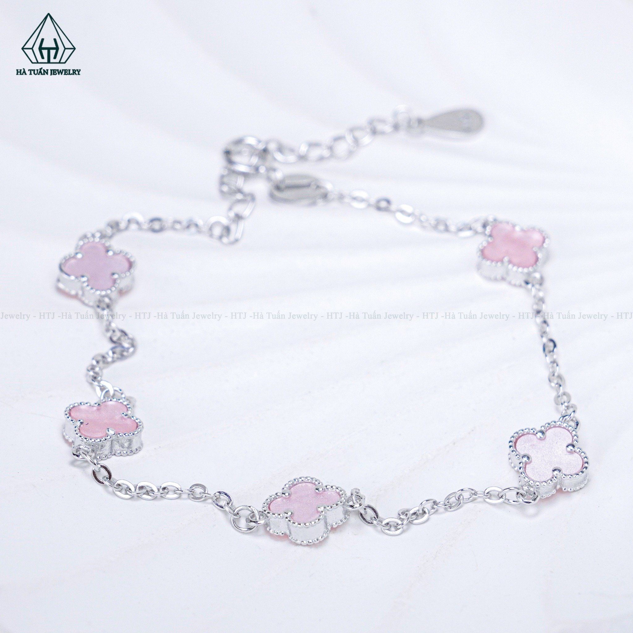  B991 7mm Lắc tay VAN hồng 