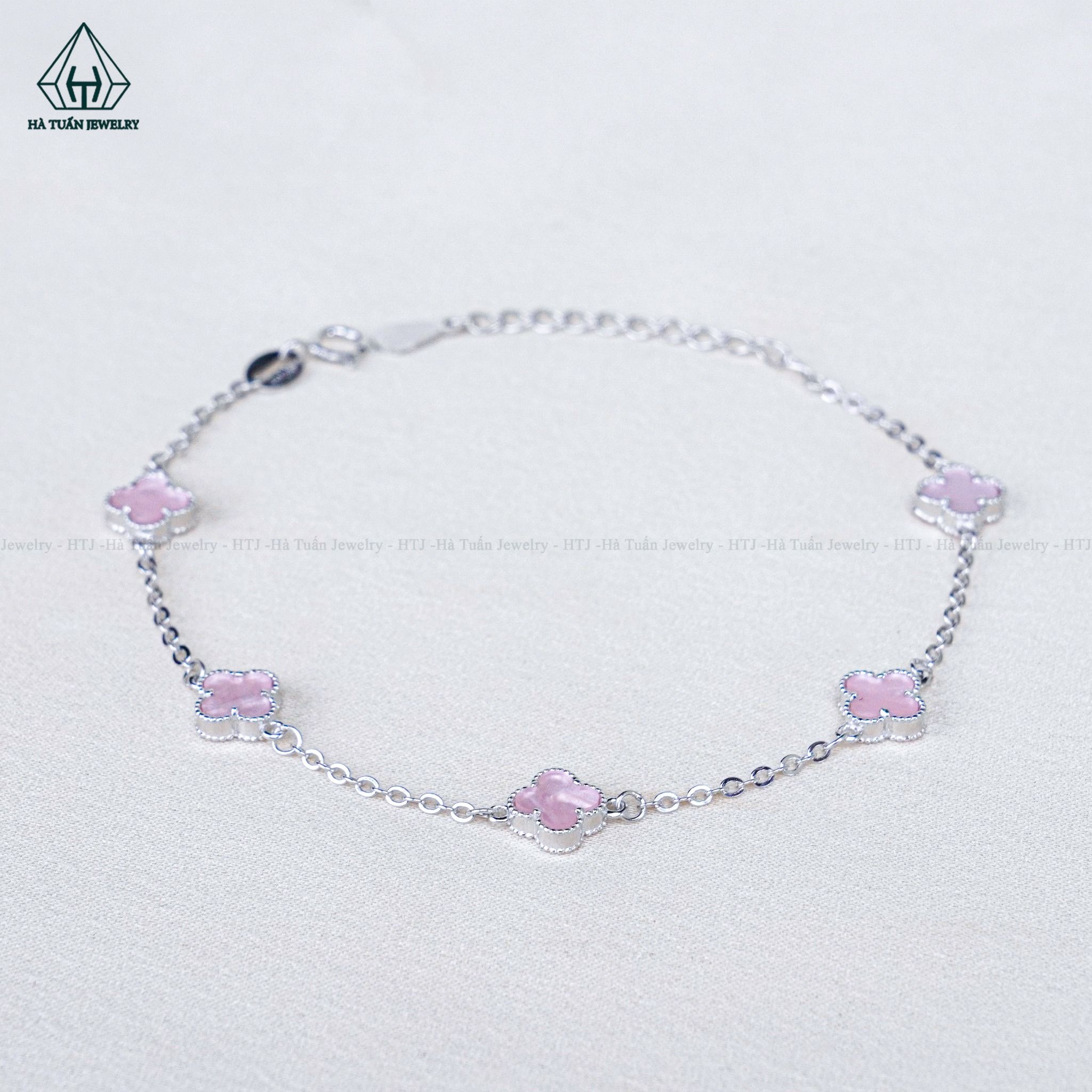  B991 7mm Lắc tay VAN hồng 