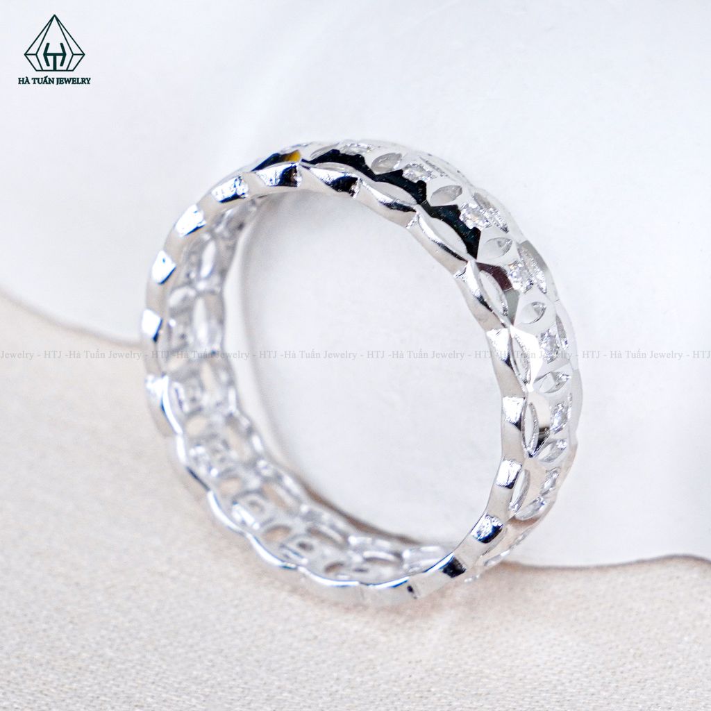 R968 Nhẫn nữ kim tiền đá