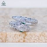  R974 Nhẫn nữ rắn 