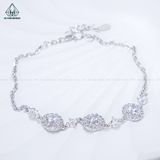 B995 Lắc tay hoa đá tròn