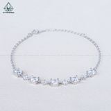  B996 5mm Lắc tay đá cz 