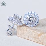  EX076 5mm Bông tai tròn 