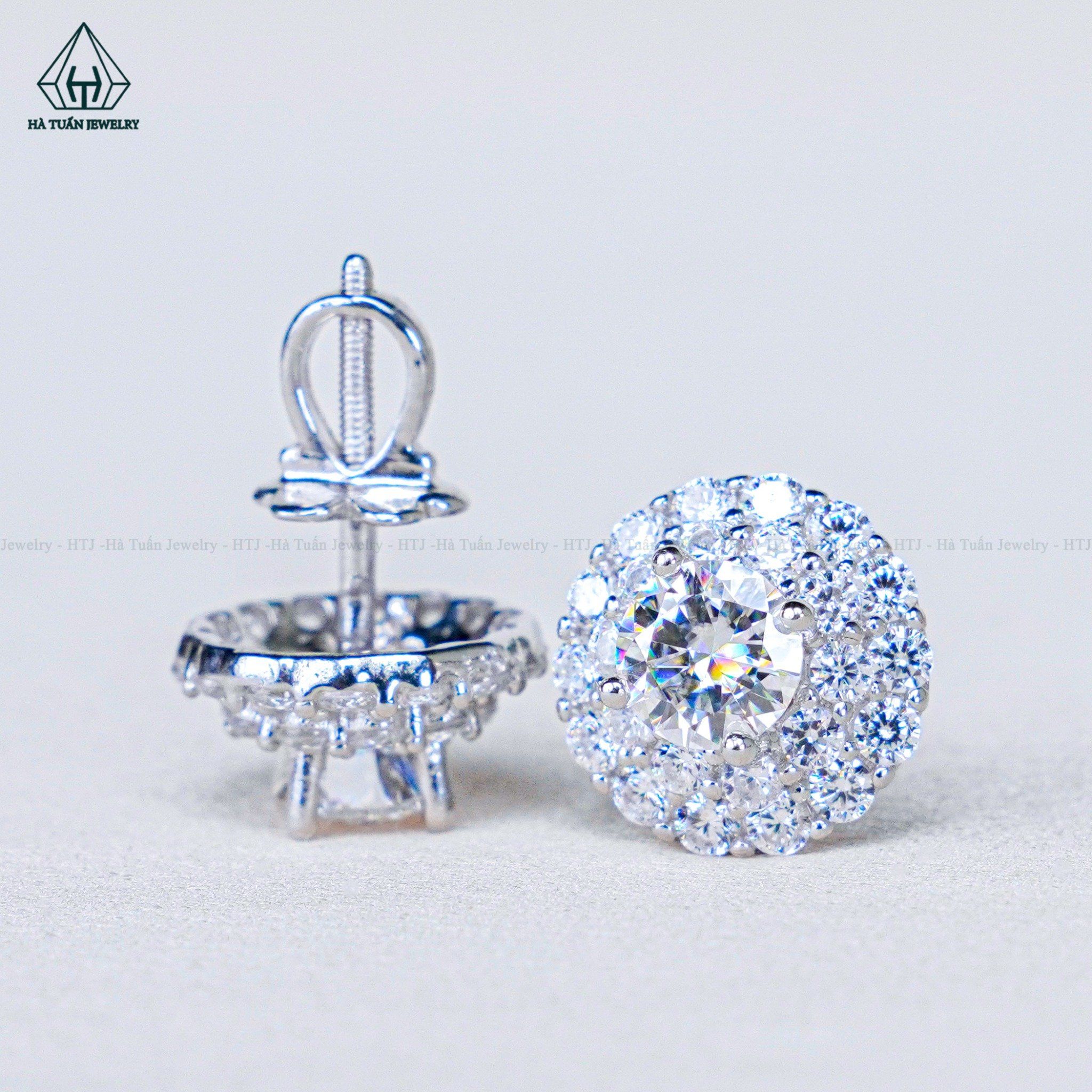  EX076 5mm Bông tai tròn 