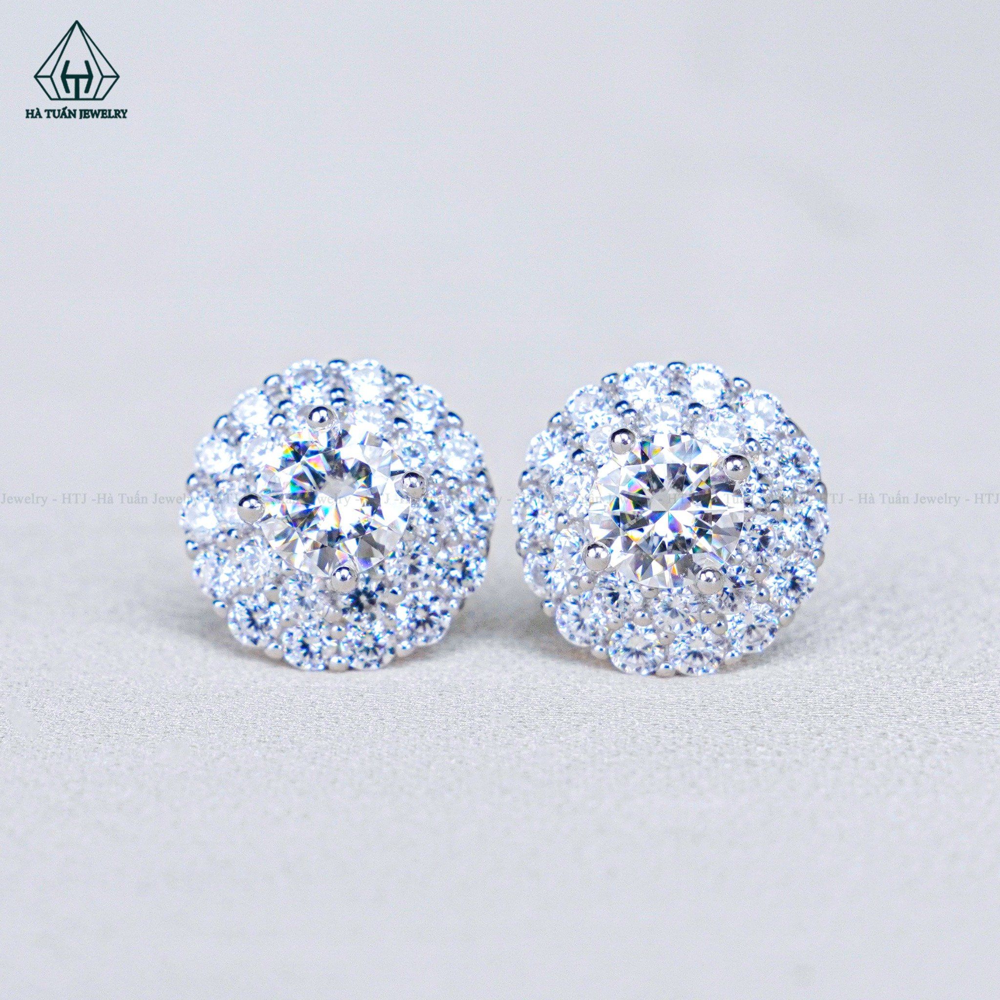  EX076 5mm Bông tai tròn 