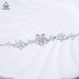  B009 lắc tay hoa đá 