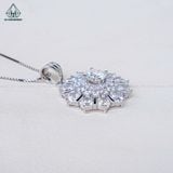  PX253 8.1mm Mặt dây chuyền hoa thanh 