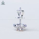  EX426 4mm FULL MOIS Bông tai 