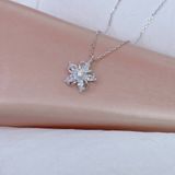  Dây chuyền mặt hoa đá 5 cánh N442 