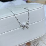  Dây chuyền nơ đá N426 