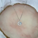  Dây chuyền tròn đá N431 